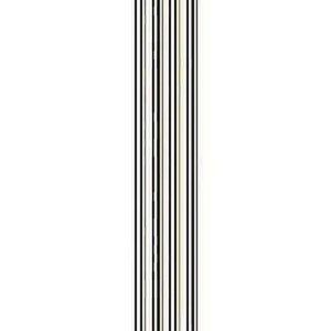 Porter 10 Inches Metal Straws with Cleaner Gold Set of 4